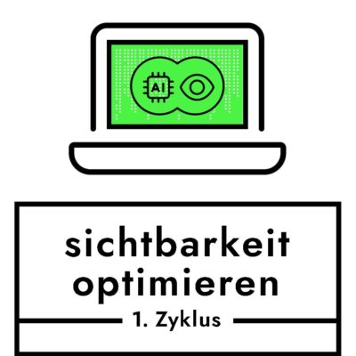 Website Sichtbarkeit Optimierung - 1. Zyklus